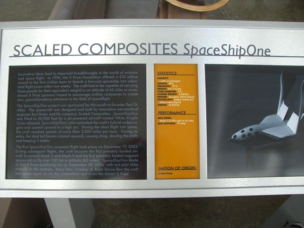 Scaled Composites Spaceship One